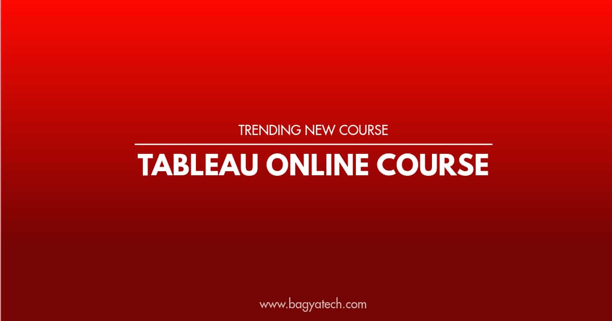 Tableau Online Course